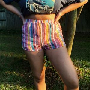 Rainbow Cotton Shorts!!